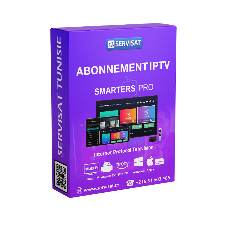 Smarters IPTV Pro – Abonnement SMARTERS IPTV | Code Officiel | Livraison instantané.