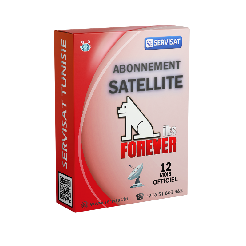 FOREVER SHARING – Serveur Sharing SAT Tunisie | Renouvellement ABONNEMENT FOREVER | Servisat.tn