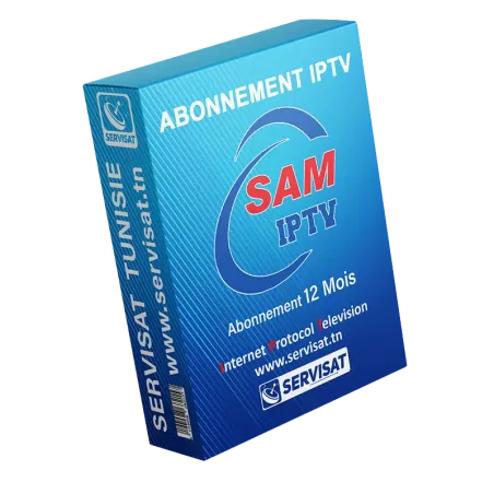 Abonnement SAM IPTV officiel 12 Mois