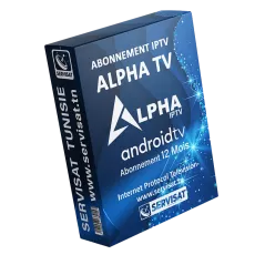 Abonnement ALPHA IPTV officiel 12 Mois